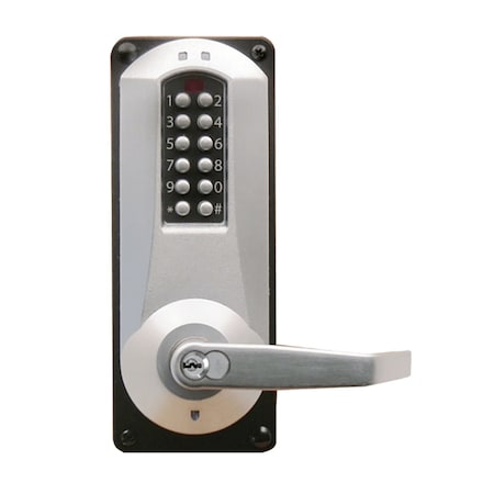 E-Plex 5086 Entry/Egress Back To Back Mortise Lock, 100 Access Codes, 3,000 Audit Events, Medeco/Yal